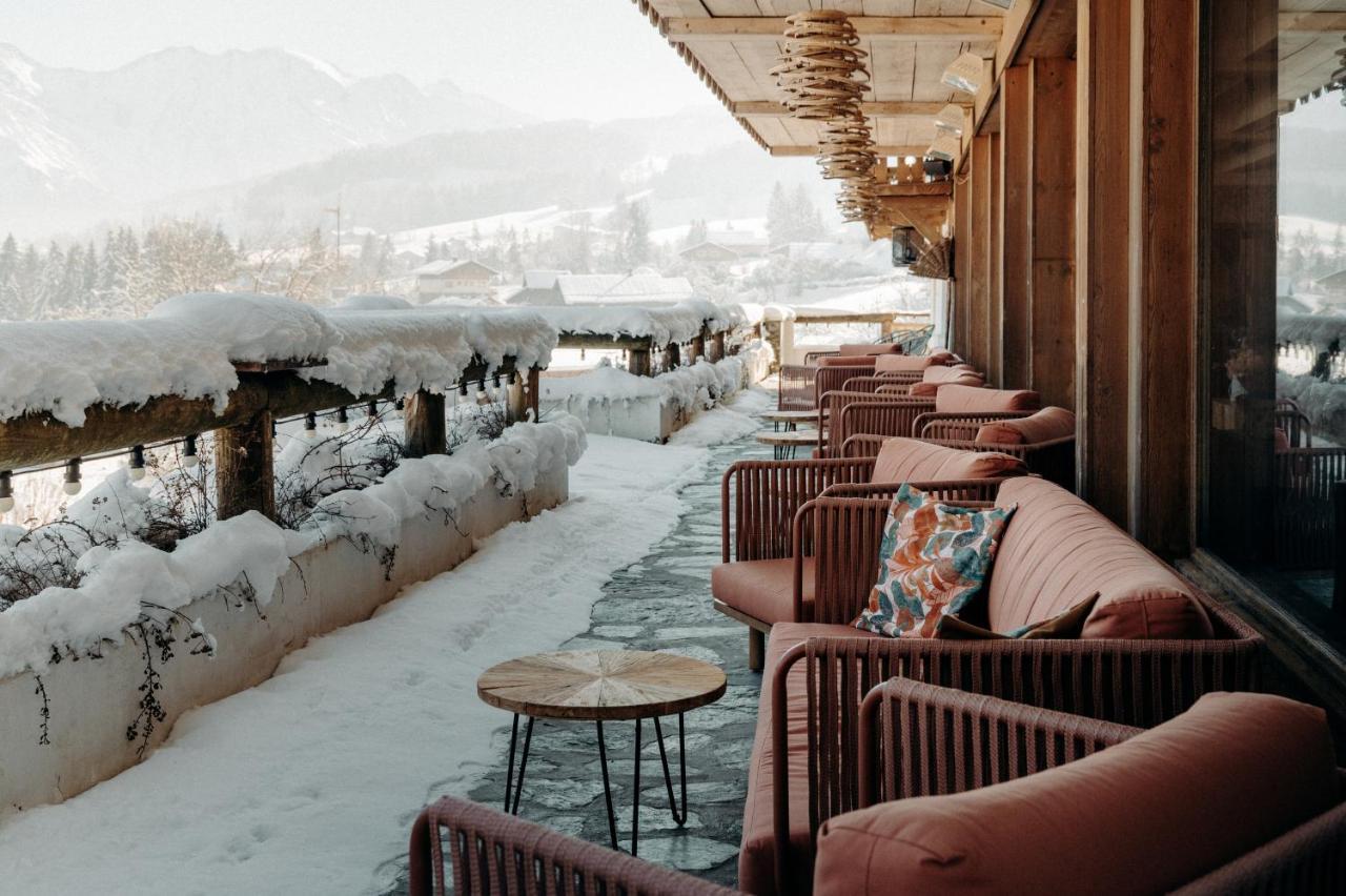Hotel Les Roches Fleuries Кордон Экстерьер фото